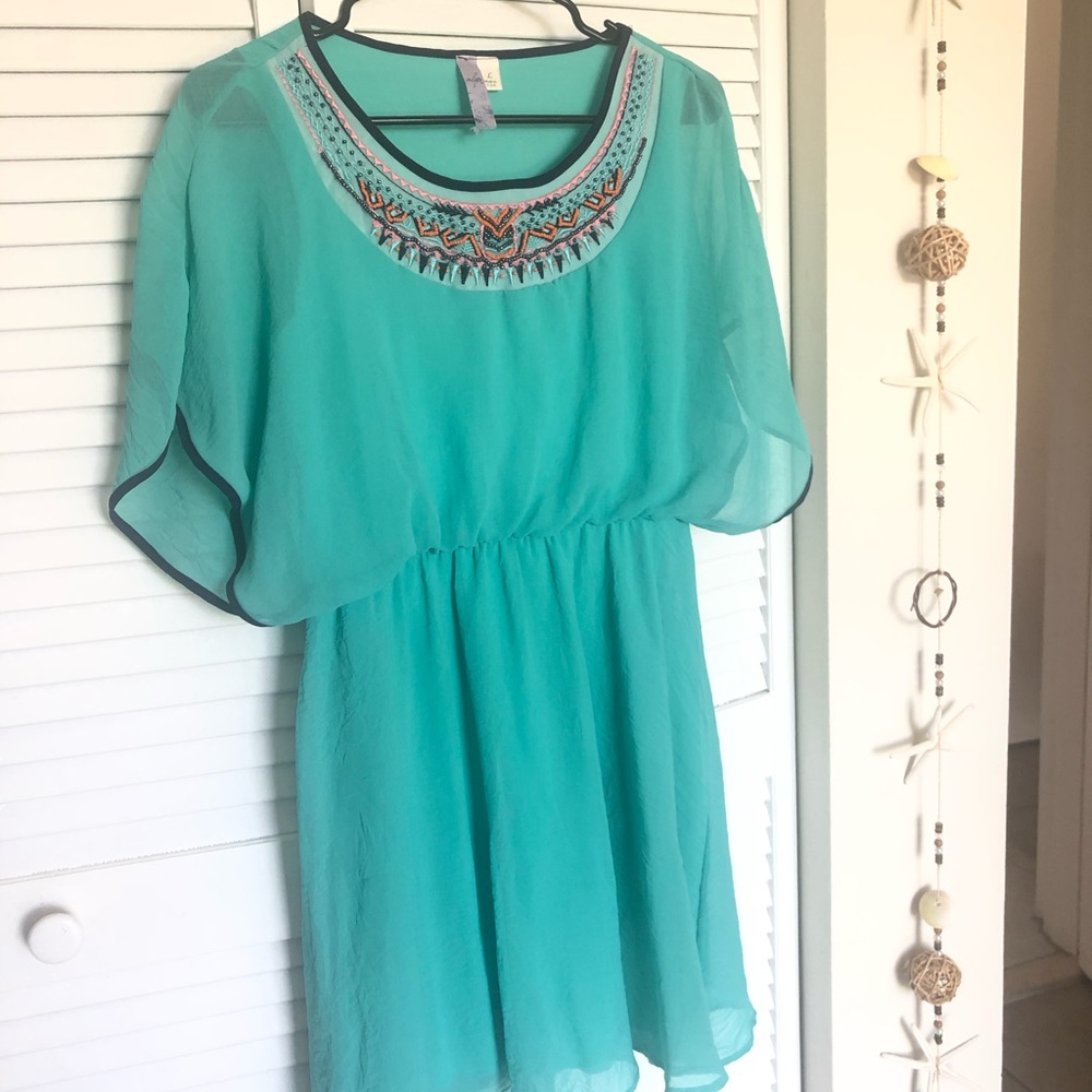 Francesca’s Beaded Cocktail Dress